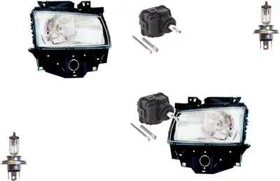 Obrázok produktu pre Johns, svetlomety vhodné pre VW Transporter T4 96-03 + H4 ?avé pravé so servomotorom