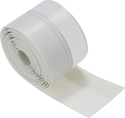 Image de Bande d'étanchéité de 3,3 pieds (1 m) Autocollant d'étanchéité en caoutchouc silicone Autocollant pour porte et fenêtre, isolation phonique et protection contre les intempéries