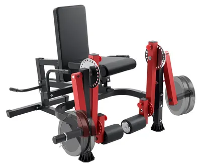 Produktbild von VEVOR Beinstrecker- und Beugemaschine, Sitzende Beindrehstreckung für Oberschenkel, Verstellbares Spezialgerät für Unterkörperübungen, Robuste Trainingsbank für das Home Gym, 317 kg Tragfähigkeit, Einbeinige Übung, Faltbar