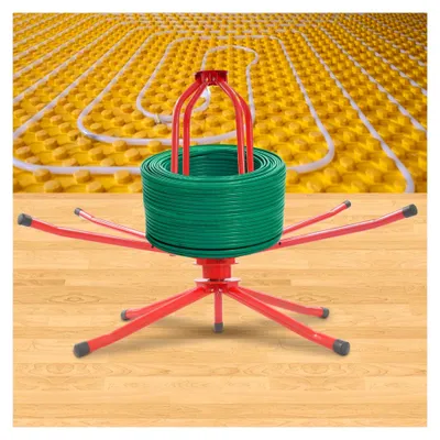 Produktbild von Rohrhaspel für Fußbodenheizung und Rohre mit Tragkraft von 150-200 kg
