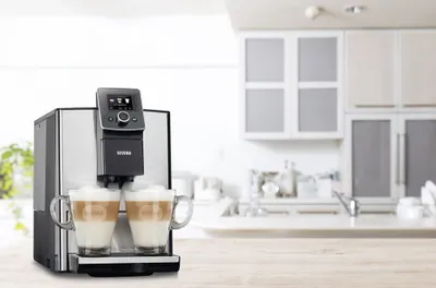 Produktbild von NIVONA - NICR 825 - Edelstahl/Chrom - Kaffeevollautomat + 1 kg Kaffee GRATIS!
