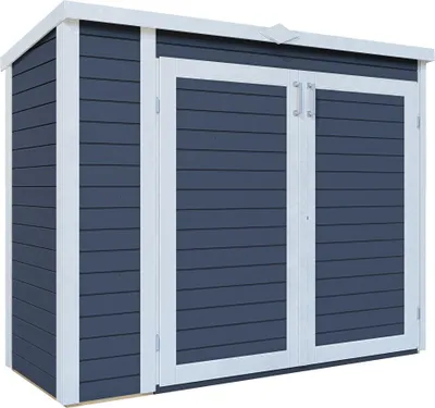 Produktbild von Geräteschrank Mülltonnenbox Multibox 3 14 mm anthrazit