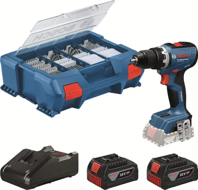 Immagine prodotto di Trapano avvitatore a batteria GSR 18V-65, 2 batterie GBA 18V 4,0Ah