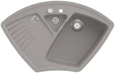 Produktbild von Villeroy & Boch Keramikspüle 672902KD, Arena Eck Eckspüle - inkl.