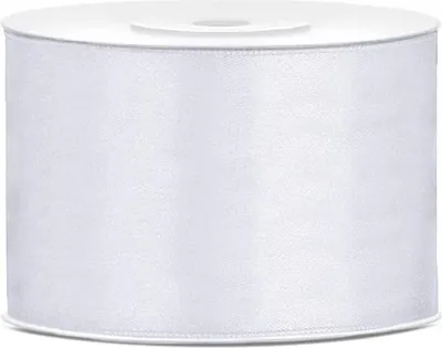 Immagine prodotto di Wstążka satynowa 50 mm/25 m Biała Party Deco