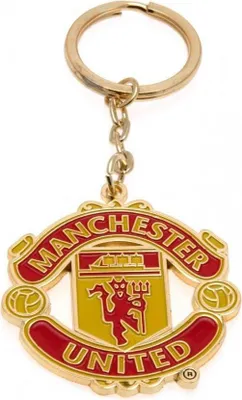 Produktbild von Manchester United FC Schlüsselanhänger TA1166 (Einheitsgröße) (Gelb/Rot)