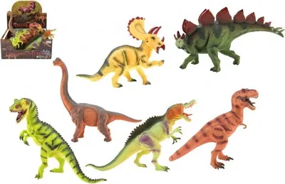 Obrázek produktu pro Dinosaurus 25-32 cm plast 6 typů