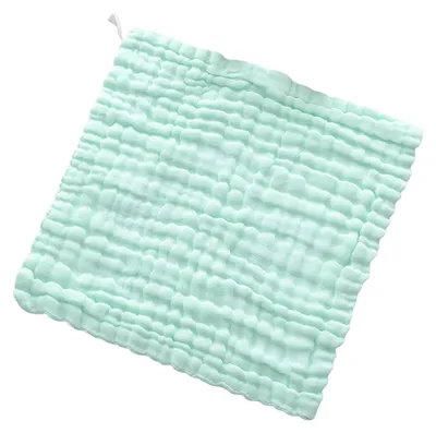 Produktbild von Weiches, saugfähiges Baby-Waschtuch, quadratisches Gaze-Waschtuch, Gesichtswaschlappen, Handtuch für Neugeborene, Babys und Kinder, Mädchen und Jungen