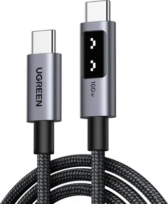 Immagine prodotto di Cavo di ricarica rapida UGREEN Uno da USB-C a USB-C 100W PD, 1 m