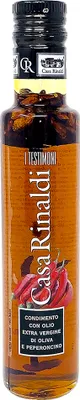 Immagine prodotto di Olio extravergine di oliva al peperoncino 250 ml. - Casa Rinaldi