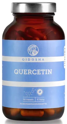 QIDOSHA Quercetin Kapseln hochdosiert, 120 Stk im… – Bild 1