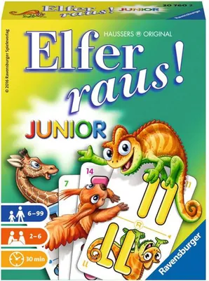 Produktbild von Ravensburger Elfer raus! Junior