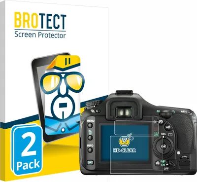 Produktbild von 2x Für Pentax K20D Schutzfolie BROTECT Displayschutz Display Schutz Folie Klar Transparent
