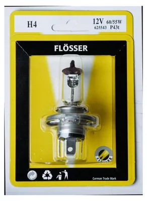 Produktbild von Bulb H4 12V 60/55W P43T 10Pk