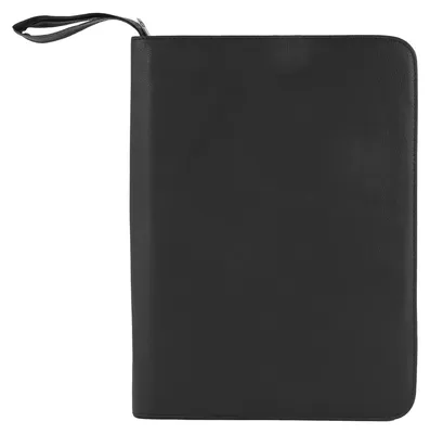 Produktbild von Stiftehalter aus Kunstleder, schwarz, für 48 Stifte