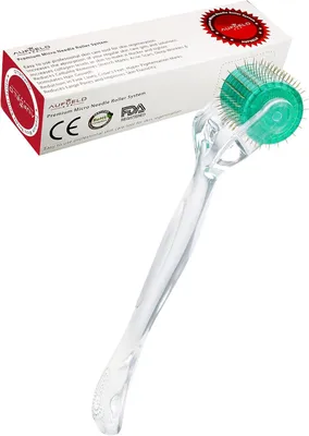 Produktbild von Sonstige Gesichtspflege Derma Roller Kit 2.5 mm, Titan Microneedles, fuer Hautverjuengung, Falten
