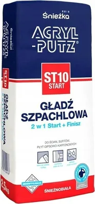 Produktbild von Gipsspachtelmasse ST10 start 2,5 kg