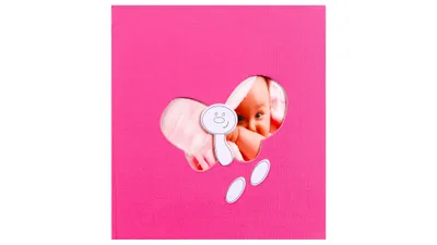 Image de Album photo pour enfants à rabats BABY's HISTORY rose