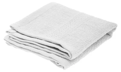 Produktbild von Jassz Handtuch , Gästehandtuch einfarbig (350 GSM) FK936 (Einheitsgröße) (Weiß)