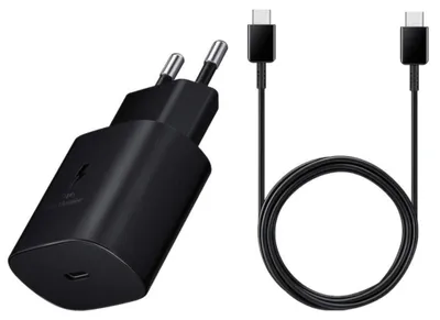 Immagine prodotto di Carico. Rete. Samsung Ep-Ta800Xb Pd 25W Cavo da C a C Nero