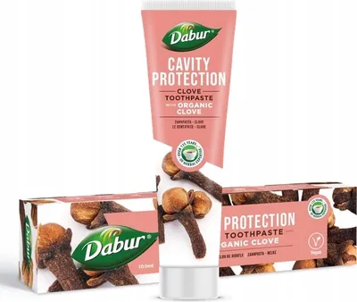Produktbild von Dabur Anticorrosive Zahnpasta mit Nelke Fluoridfrei 100 ml
