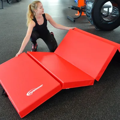 Produktbild von Faltbare Turnmatte 200 x 100 cm - extra weiche und sichere Gymnastikmatte für Kinder