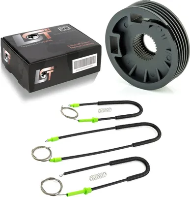Produktbild von Fensterheber Reparatursatz Seilzug Rolle vorne für MASERATI QUATTROPORTE V 03-13
