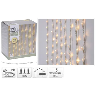 Produktbild von Ambiance Lichtervorhang mit 320 LEDs