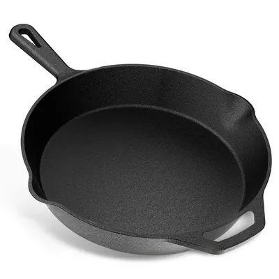 Image de Poêle en fonte YASHE YFFRA30002, 30 cm, 4,5 L, four et induction