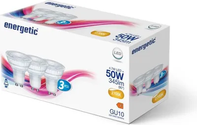 Produktbild von Nordlux LED Spot GU10 4,7W 2700K warmweiss Klar 5174008623