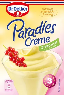 Produktbild von Dr. Oetker - Paradies Creme Zitrone - 72,5g