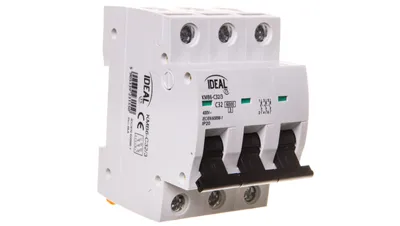 Obrázek produktu pro Jistič 3P C 32A 6kA AC KMB6-C32/3 23155