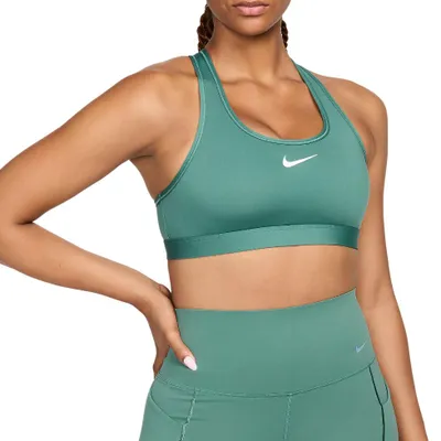 Produktbild von Lauf-BH für Damen Nike Swoosh SS 2024-Türkis-S