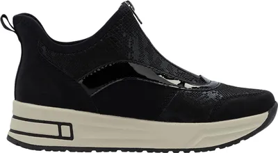 Imagen del producto de Zapatos de mujer Rieker, mocasines, color negro, para uso diario