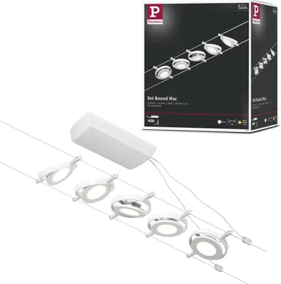 Produktbild von Paulmann CorDuo LED Seilsystem RoundMac Basisset