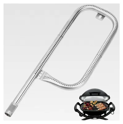 Produktbild von Edelstahlbrenner für Weber Q100, Q120, Q1000, Q1200 Gasgrills, Ersatzteile für Gasgrillbrenner