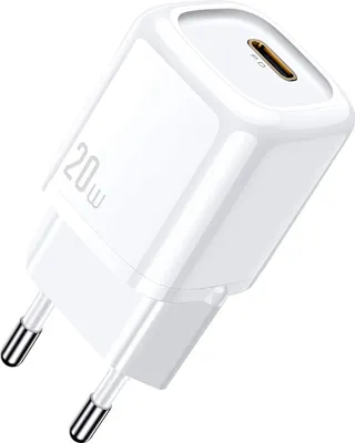 Produktbild von Mcdodo 20W USB-C Ladegerät Weiß Power Delivery PD 3.0 Schnellladegerät für iPhone 12 13 14