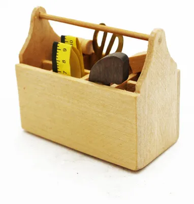 Produktbild von Puppenhaus Miniaturen | Mini Werkzeugkasten