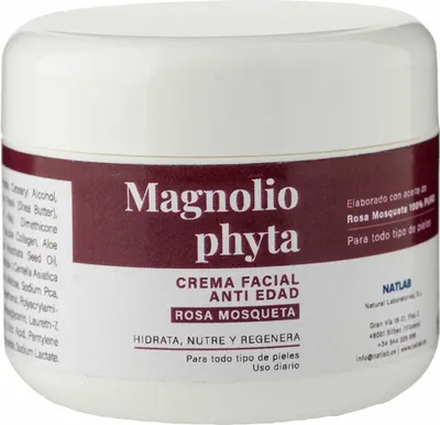 Image de Magnoliophyta Crème visage anti-âge à la rose musquée 50ML