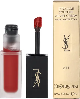 Produktbild von Yves Saint Laurent Tatouage Couture Velvet Cream, Rot, Chili Incitement, 1 Farben, Creme, Matte, DIMETHICONE - BIS-DIGLYCERYL POLYACYLADIPATE-2 - DIISOSTEARYL MALATE - HYDROGENATED..., 6 ml