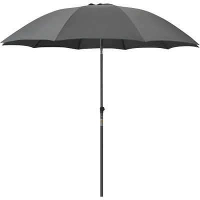 Produktbild von Siena Garden Mittelstockschirm Paolo Ø 2,7 mgrau/anthrazit