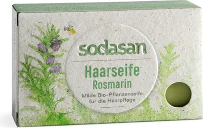 Produktbild von SODASAN Haarseife Rosmarin 100 g
