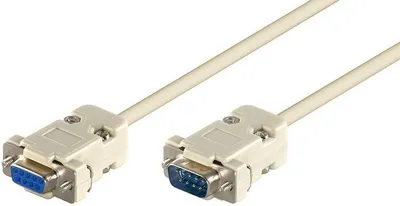 Zdjęcie produktu dla Microconnect SCSEHN15, Szary, 15 m, DB-9, DB-9, Męska, Żeńska