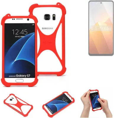 Produktbild von K-S-Trade Handy-Hülle kompatibel mit Vivo Y100t Schutz-Hülle Bumper Silikon Schutz Hülle Cover Case Silikoncase Silikonbumper TPU Softcase