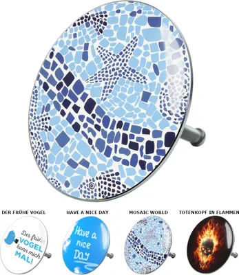 Obrázek produktu pro SANILO® koupelnové zátky, Mosaic World