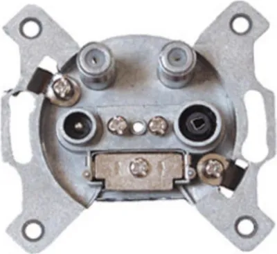 Produktbild von S/CONN maximum connectivity Antennensteckdose, BK+2 SAT, Stich
