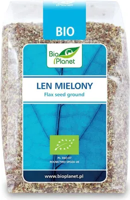 Produktbild von PLANET  gemahlener Flachs 250g