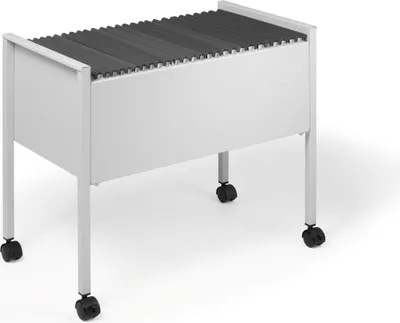 Zdjęcie produktu dla DURABLE Wózek na teczki zawieszkowe ECONOMY 80 A4, Szary, 309510