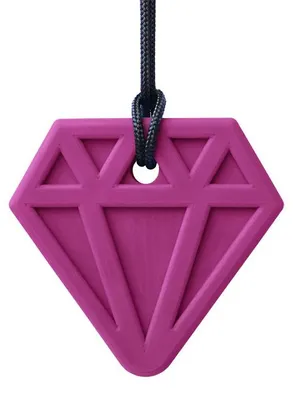 Obrázok produktu pre Ark Therapeutics Kúsací reťaz Diamantová žuvacia reťaz Magenta Hračka
