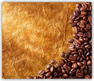 Produktbild von Tulup Glas Herdabdeckplatte Glaskeramikkochfeld-Abdeckung Spritzschutz Glasabdeckplatte Kochplattenabdeckung und Schneidebrett - Einteilig - 60x52 cm Kaffeebohnen